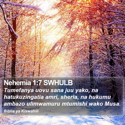 Nehemia 1:7 SWHULB Bible Verse Image