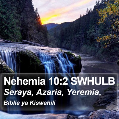Nehemia 10:2 SWHULB Bible Verse Image
