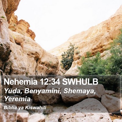 Nehemia 12:34 SWHULB Bible Verse Image