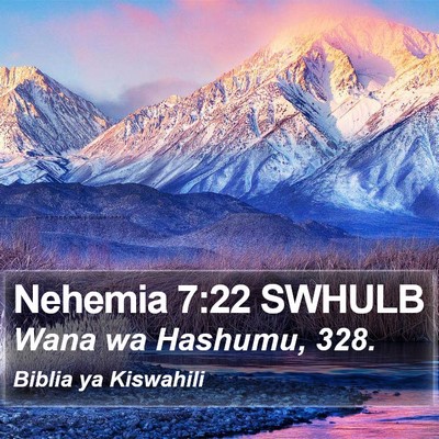 Nehemia 7:22 SWHULB Bible Verse Image