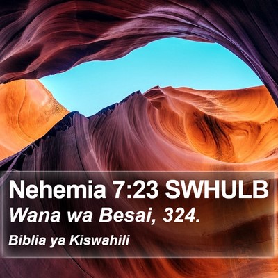 Nehemia 7:23 SWHULB Bible Verse Image