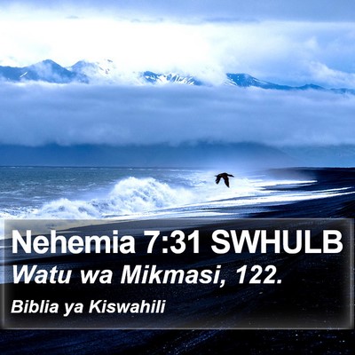 Nehemia 7:31 SWHULB Bible Verse Image