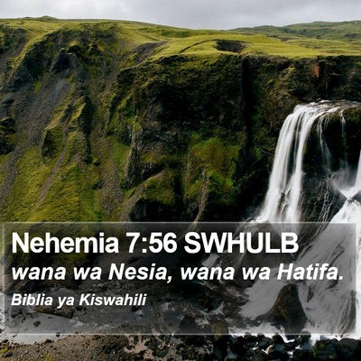 Nehemia 7:56 SWHULB Bible Verse Image