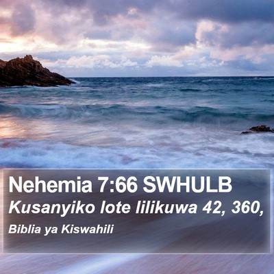 Nehemia 7:66 SWHULB Bible Verse Image