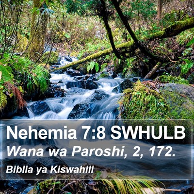 Nehemia 7:8 SWHULB Bible Verse Image