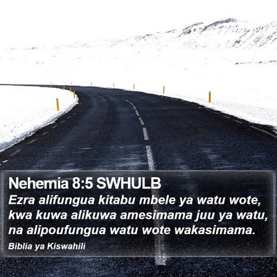 Nehemia 8:5 SWHULB Bible Verse Image