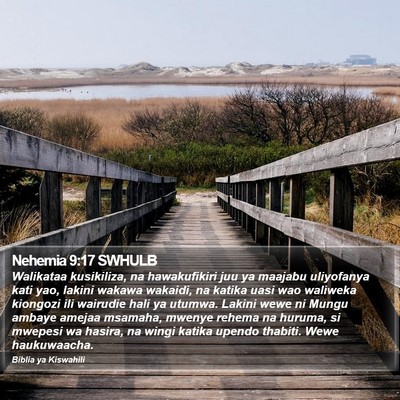 Nehemia 9:17 SWHULB Bible Verse Image