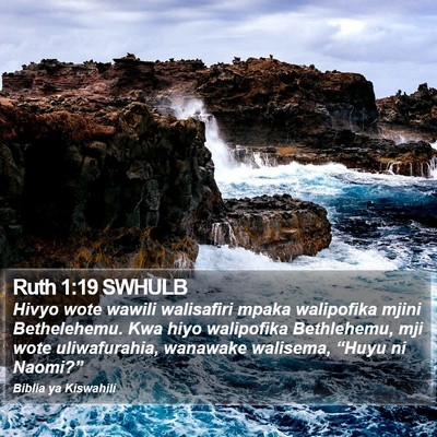 Ruth 1:19 SWHULB Bible Verse Image