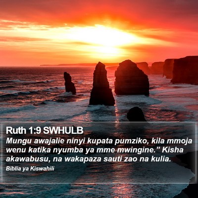Ruth 1:9 SWHULB Bible Verse Image