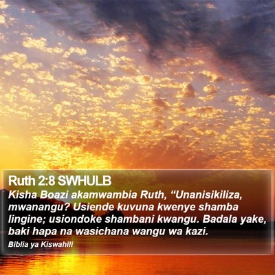 Ruth 2:8 SWHULB Bible Verse Image