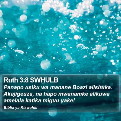 Ruth 3:8 SWHULB Bible Verse Image