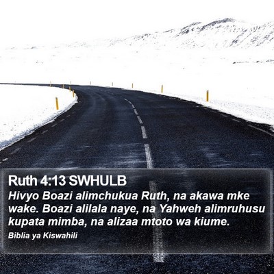 Ruth 4:13 SWHULB Bible Verse Image