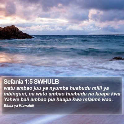 Sefania 1:5 SWHULB Bible Verse Image