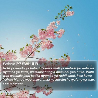 Sefania 2:7 SWHULB Bible Verse Image