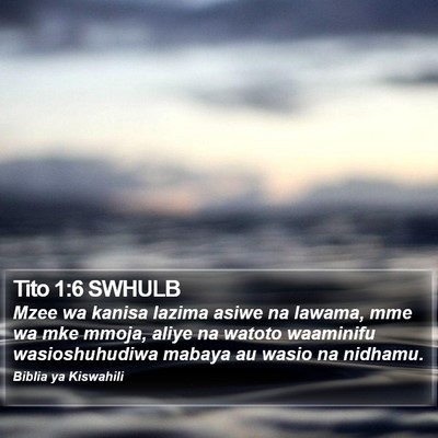 Tito 1:6 SWHULB Bible Verse Image