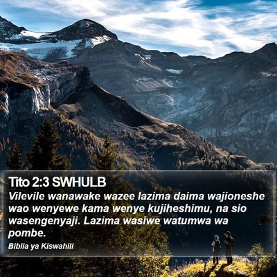 Tito 2:3 SWHULB Bible Verse Image