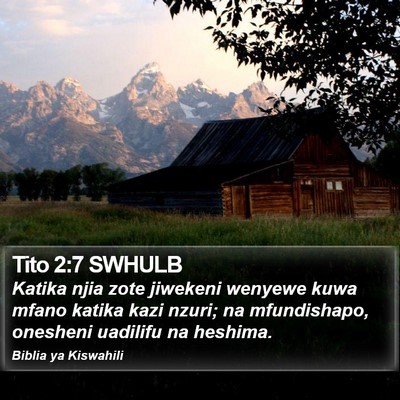Tito 2:7 SWHULB Bible Verse Image