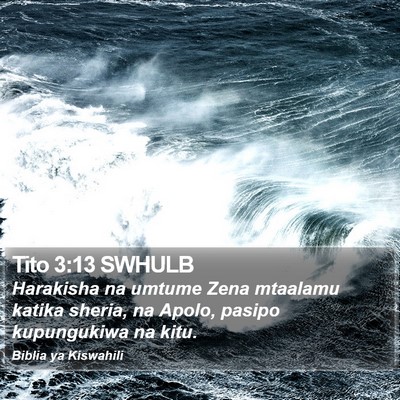 Tito 3:13 SWHULB Bible Verse Image