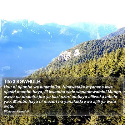 Tito 3:8 SWHULB Bible Verse Image