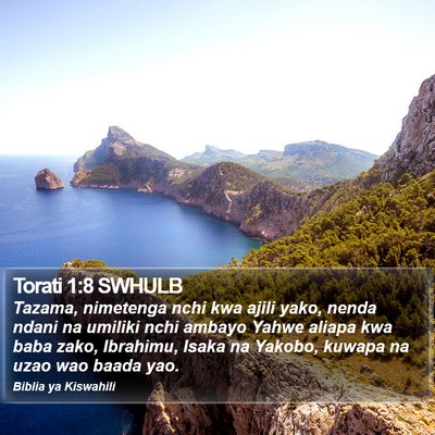 Torati 1:8 SWHULB Bible Verse Image