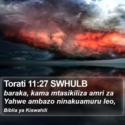 Torati 11:27 SWHULB Bible Verse Image