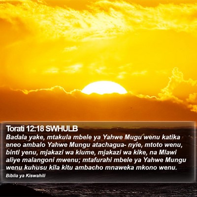 Torati 12:18 SWHULB Bible Verse Image