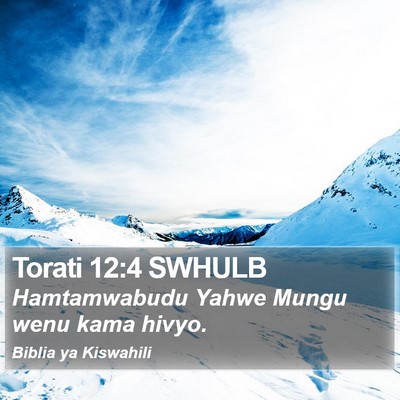 Torati 12:4 SWHULB Bible Verse Image
