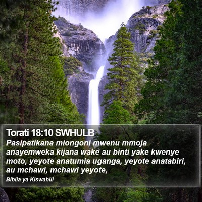 Torati 18:10 SWHULB Bible Verse Image