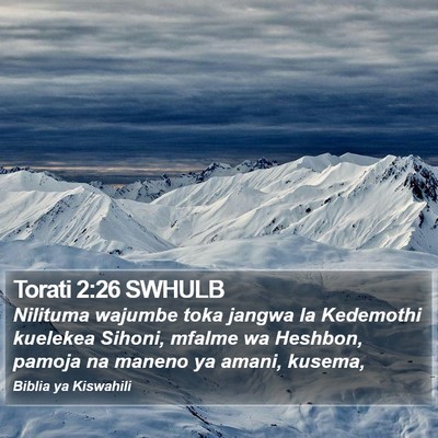 Torati 2:26 SWHULB Bible Verse Image