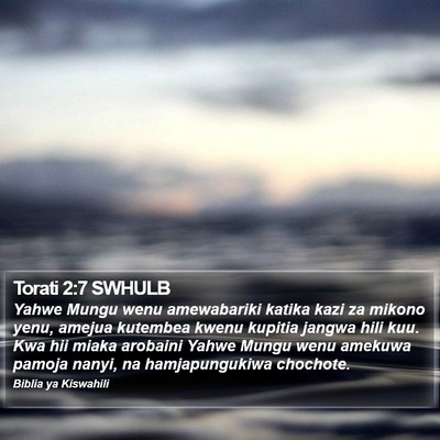Torati 2:7 SWHULB Bible Verse Image