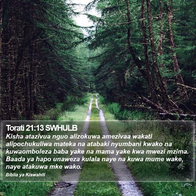 Torati 21:13 SWHULB Bible Verse Image