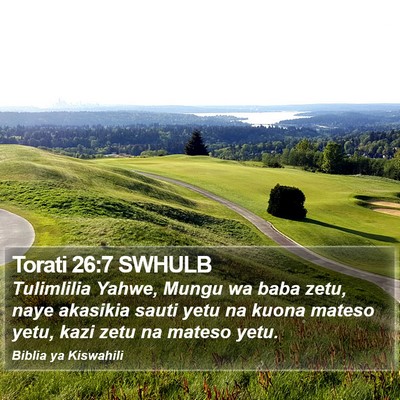 Torati 26:7 SWHULB Bible Verse Image