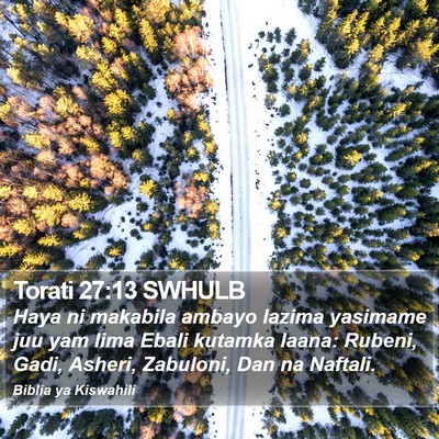 Torati 27:13 SWHULB Bible Verse Image
