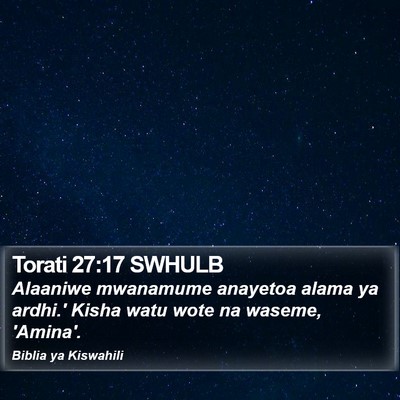 Torati 27:17 SWHULB Bible Verse Image