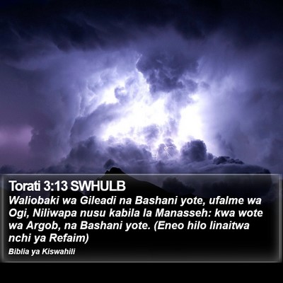 Torati 3:13 SWHULB Bible Verse Image