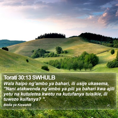 Torati 30:13 SWHULB Bible Verse Image