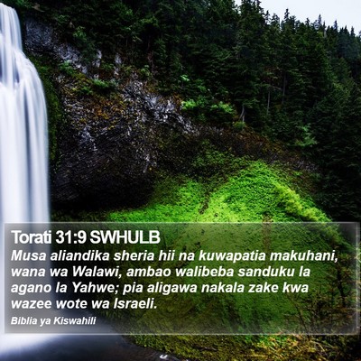 Torati 31:9 SWHULB Bible Verse Image