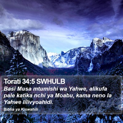 Torati 34:5 SWHULB Bible Verse Image