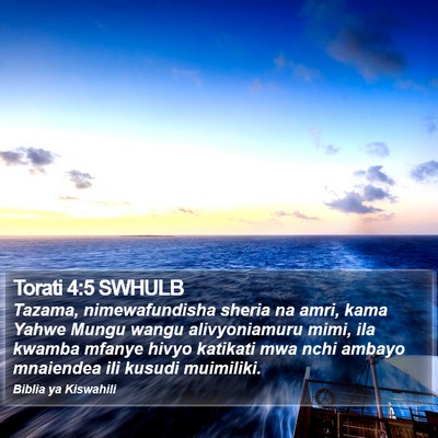 Torati 4:5 SWHULB Bible Verse Image