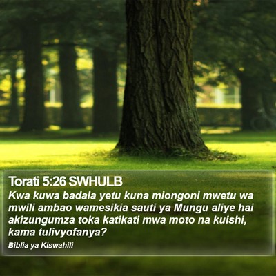 Torati 5:26 SWHULB Bible Verse Image