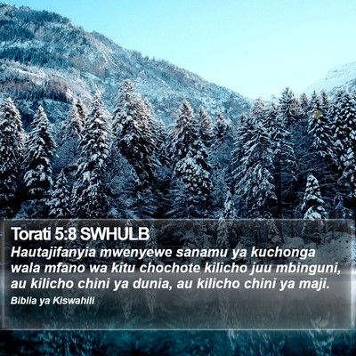 Torati 5:8 SWHULB Bible Verse Image