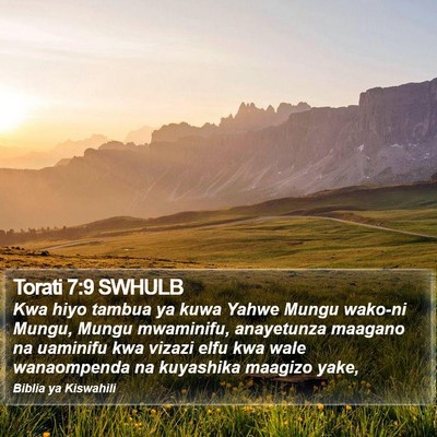 Torati 7:9 SWHULB Bible Verse Image