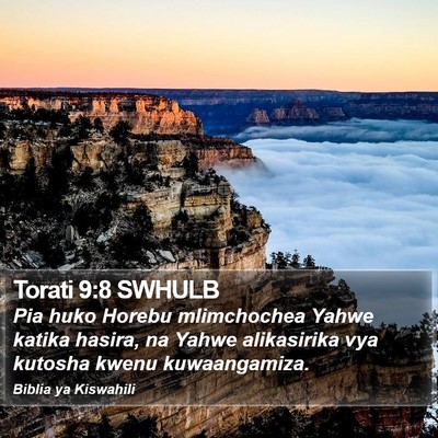 Torati 9:8 SWHULB Bible Verse Image