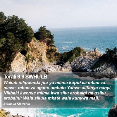 Torati 9:9 SWHULB Bible Verse Image