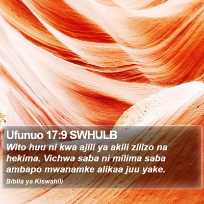 Ufunuo 17:9 SWHULB Bible Verse Image