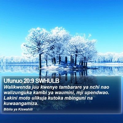 Ufunuo 20:9 SWHULB Bible Verse Image