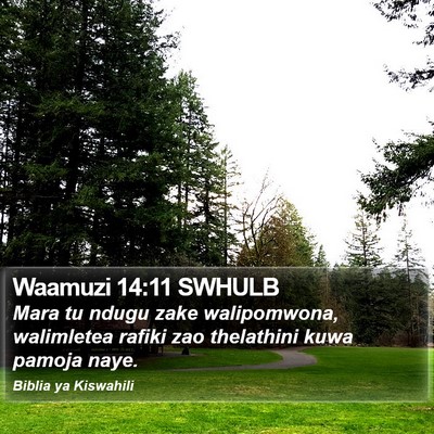 Waamuzi 14:11 SWHULB Bible Verse Image