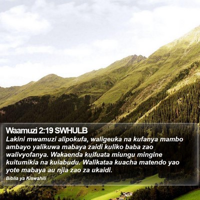 Waamuzi 2:19 SWHULB Bible Verse Image