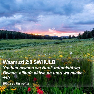 Waamuzi 2:8 SWHULB Bible Verse Image
