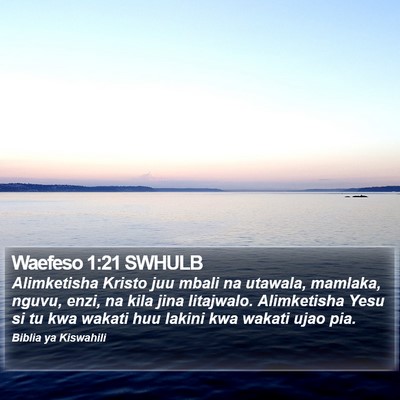 Waefeso 1:21 SWHULB Bible Verse Image